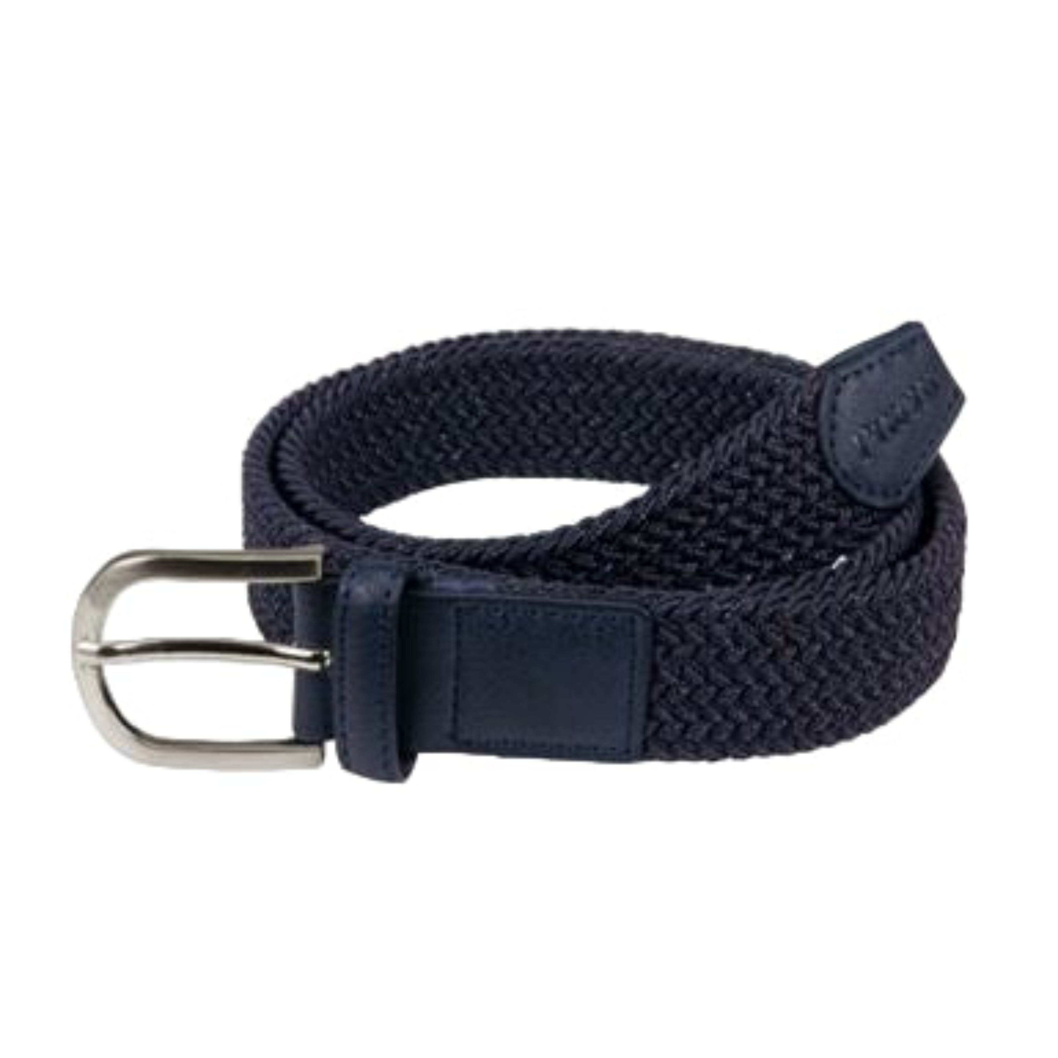 Pikeur Flettet Bælte - Navy