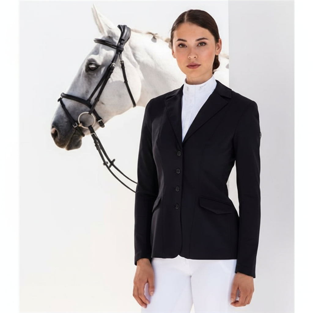 Pikeur Isalie Stævnejakke m. Sten - Sort