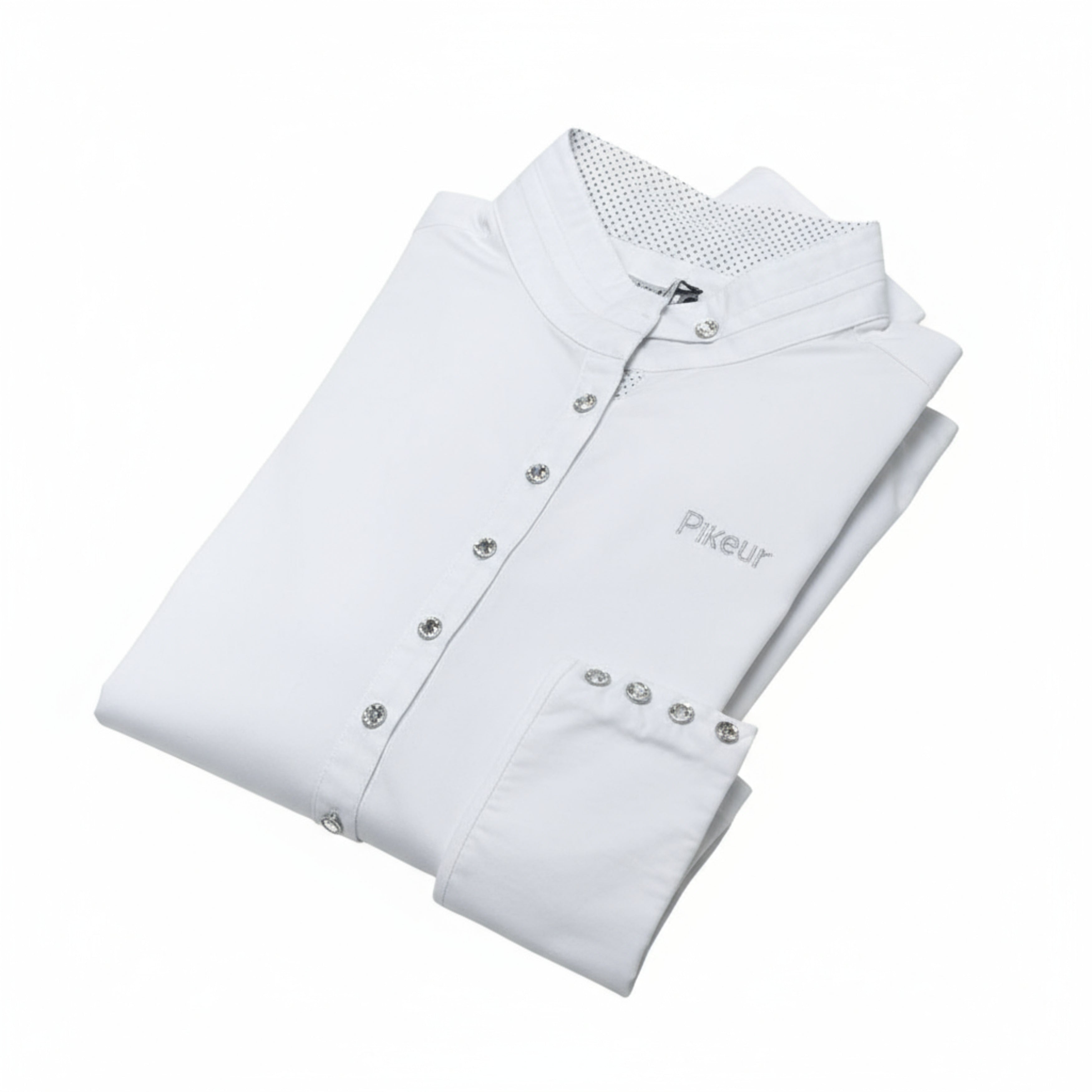 Pikeur Langærmet Stævnebluse - Hvid