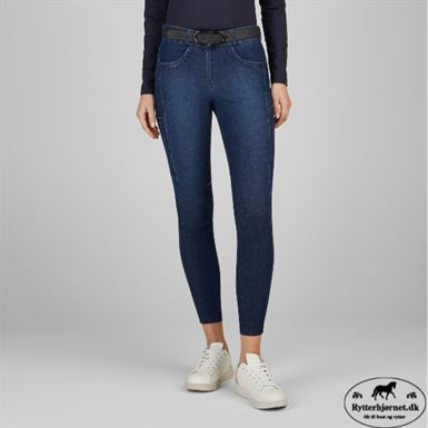 Pikeur Brinja Fuldgrip Ridebukser - Denim