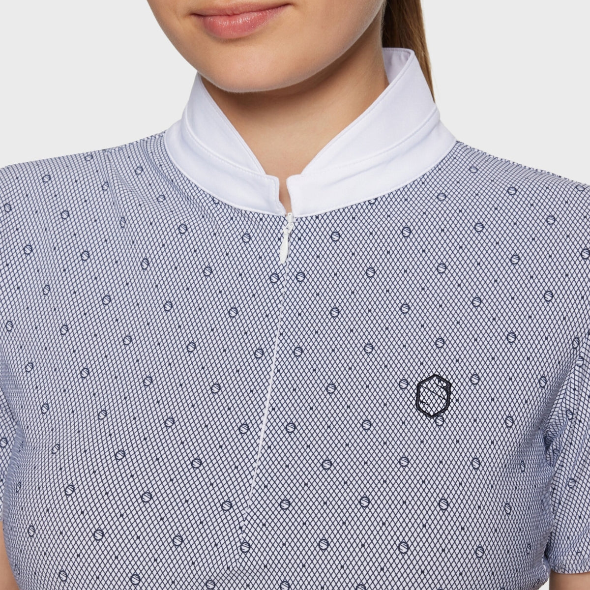 Samshield Carlotta Stævnebluse - Navy Blazon