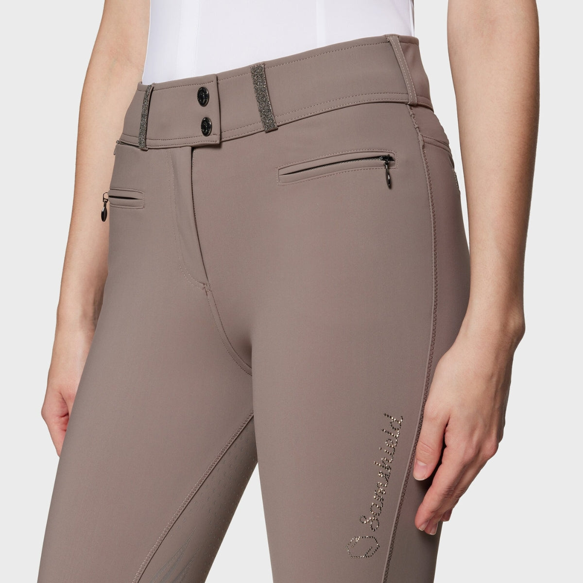 Samshield Clara Nova Ridebukser M. Fuldgrip - Volcanic Rock