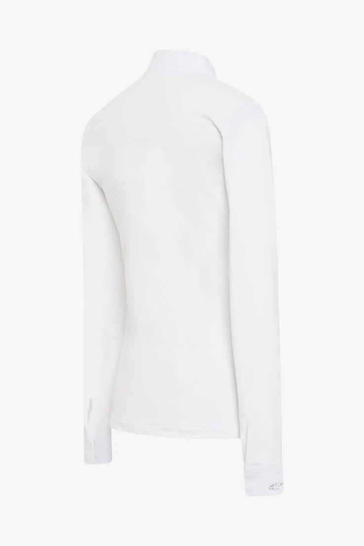 Samshield Juliette Crystal Flower Stævne Shirt - Hvid