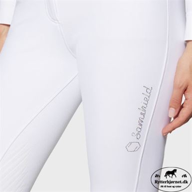 Samshield Margaux Vinter Ridebukser M. Fullgrip - Hvid