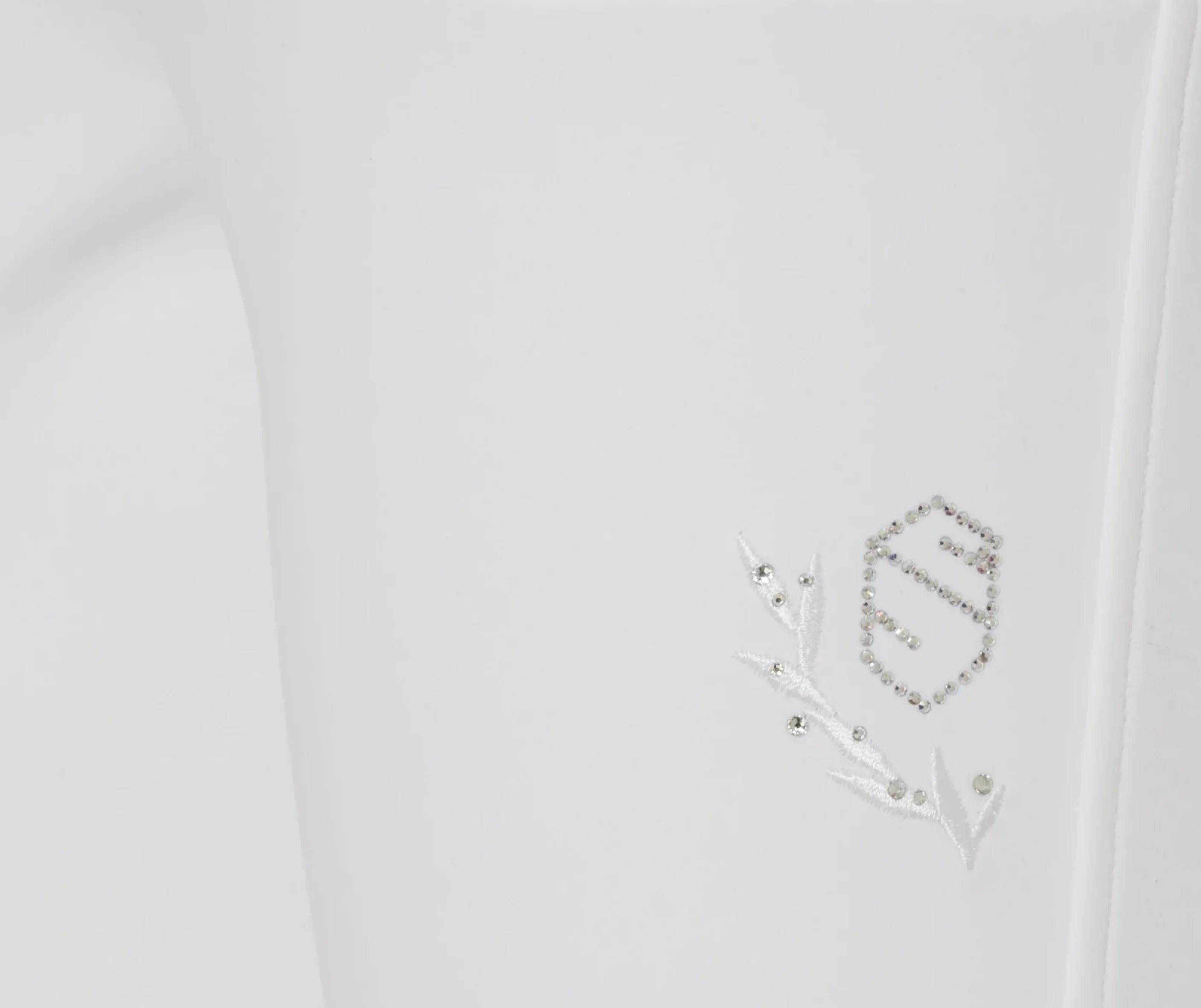 Samshield Jully Flower Jewellery Ridebukser m.Fuldgrip - Hvid