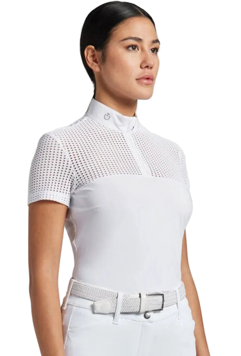 Cavalleria Toscana Perforated Jacquard Shirt - Hvid