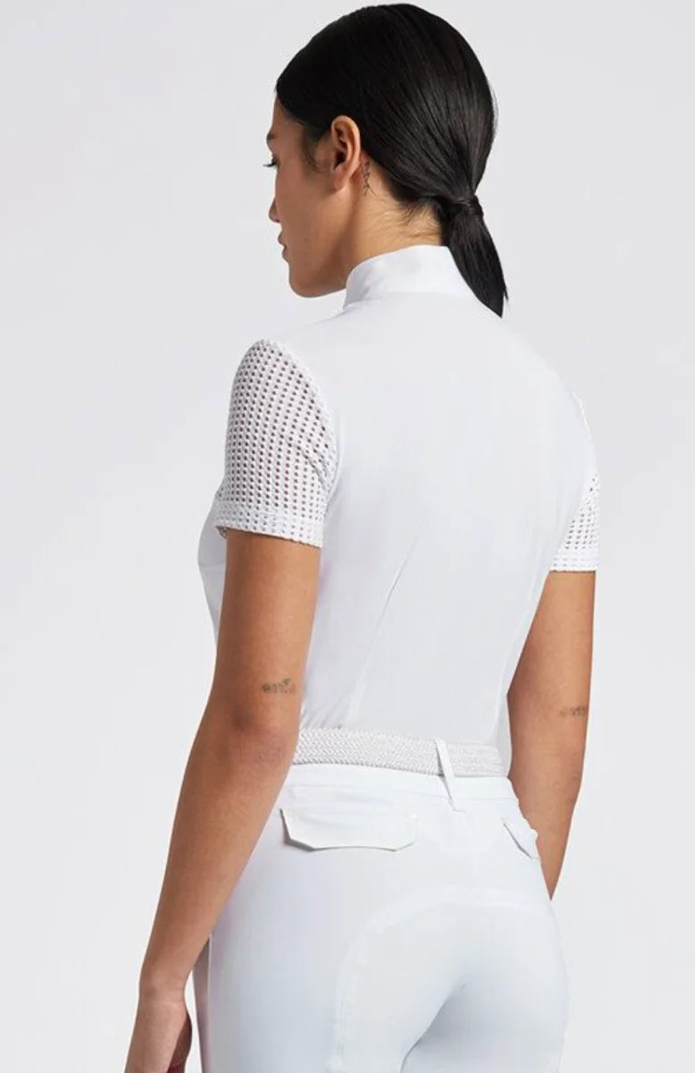 Cavalleria Toscana Perforated Jacquard Shirt - Hvid