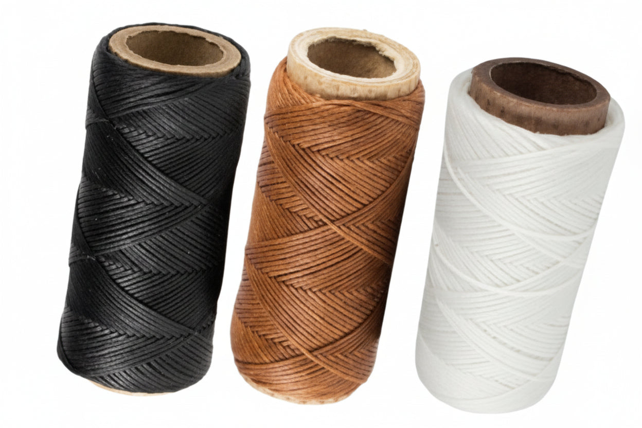 Sytråd med voks ca.80m pr.rl.