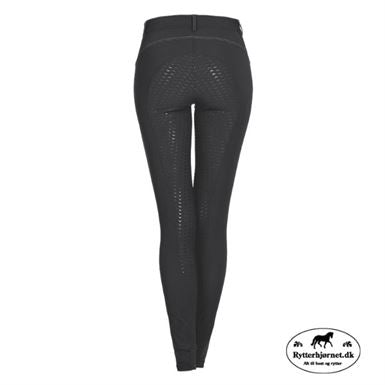 ELT Danella Ridebukser m. Fuldgrip - Asphalt
