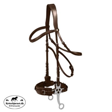 Waldhausen Hackamore Trense X-line m. Hackamore