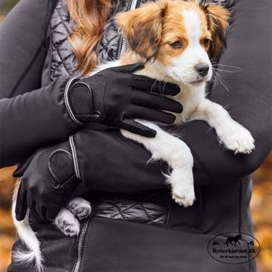 Waldhausen Metropolitan Ridehandsker - Sort