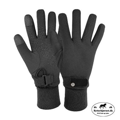 Waldhausen Snow Vinter Ridehandsker - Sort