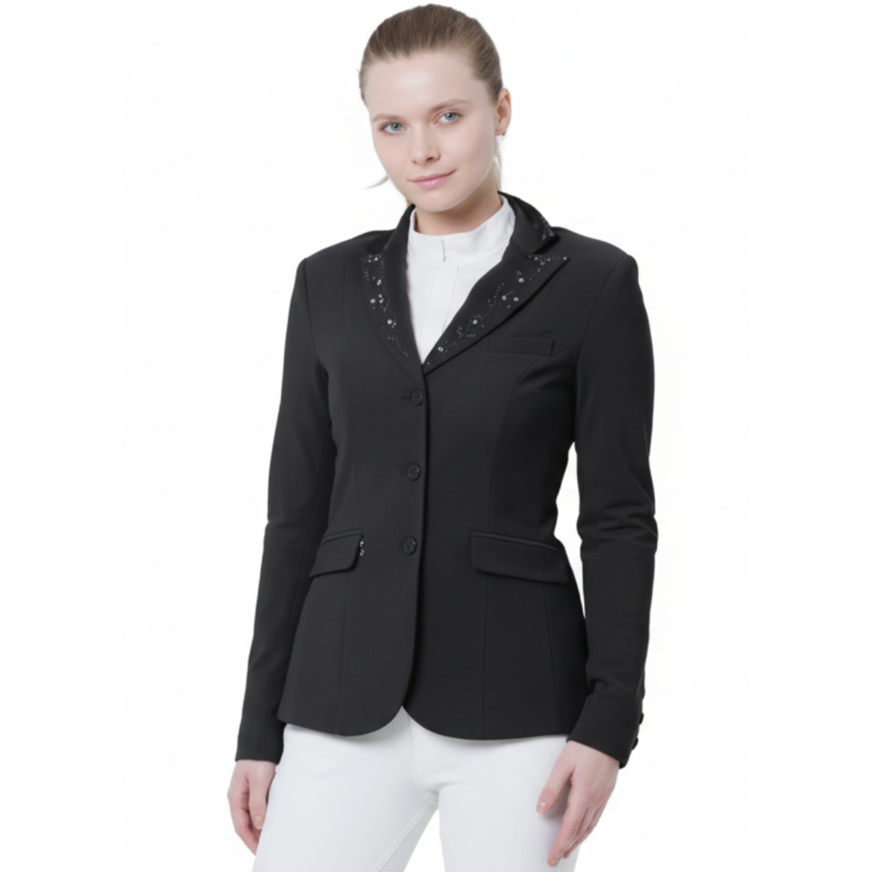 Samshield Louisa Crystal Leaf Stævnejakke - Sort