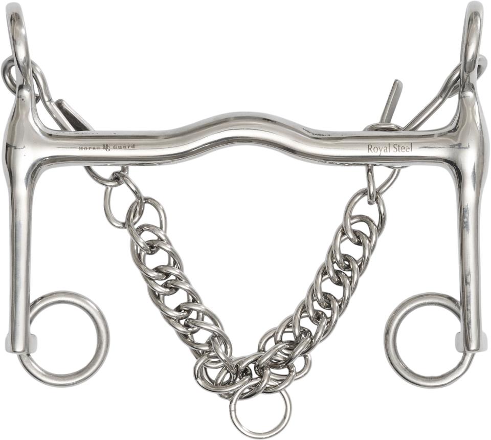HorseGuard Stål Kandarbid  13 mm