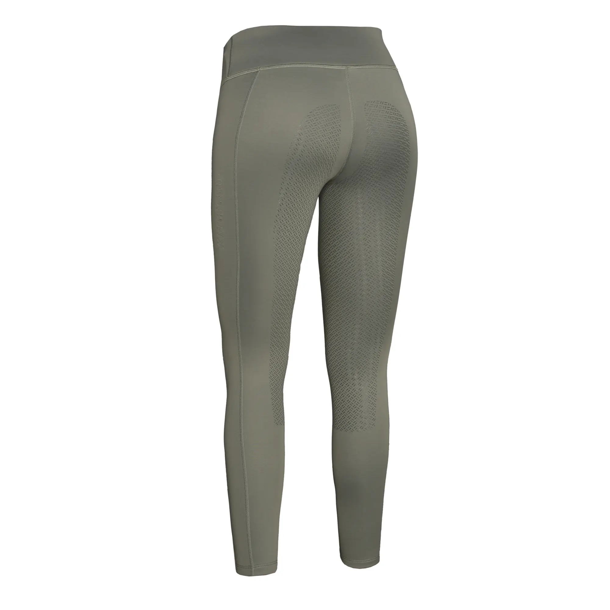 Kingsland Kacy Vinter Tights Til Børn M. Silikone Grip - Green Gunmetal