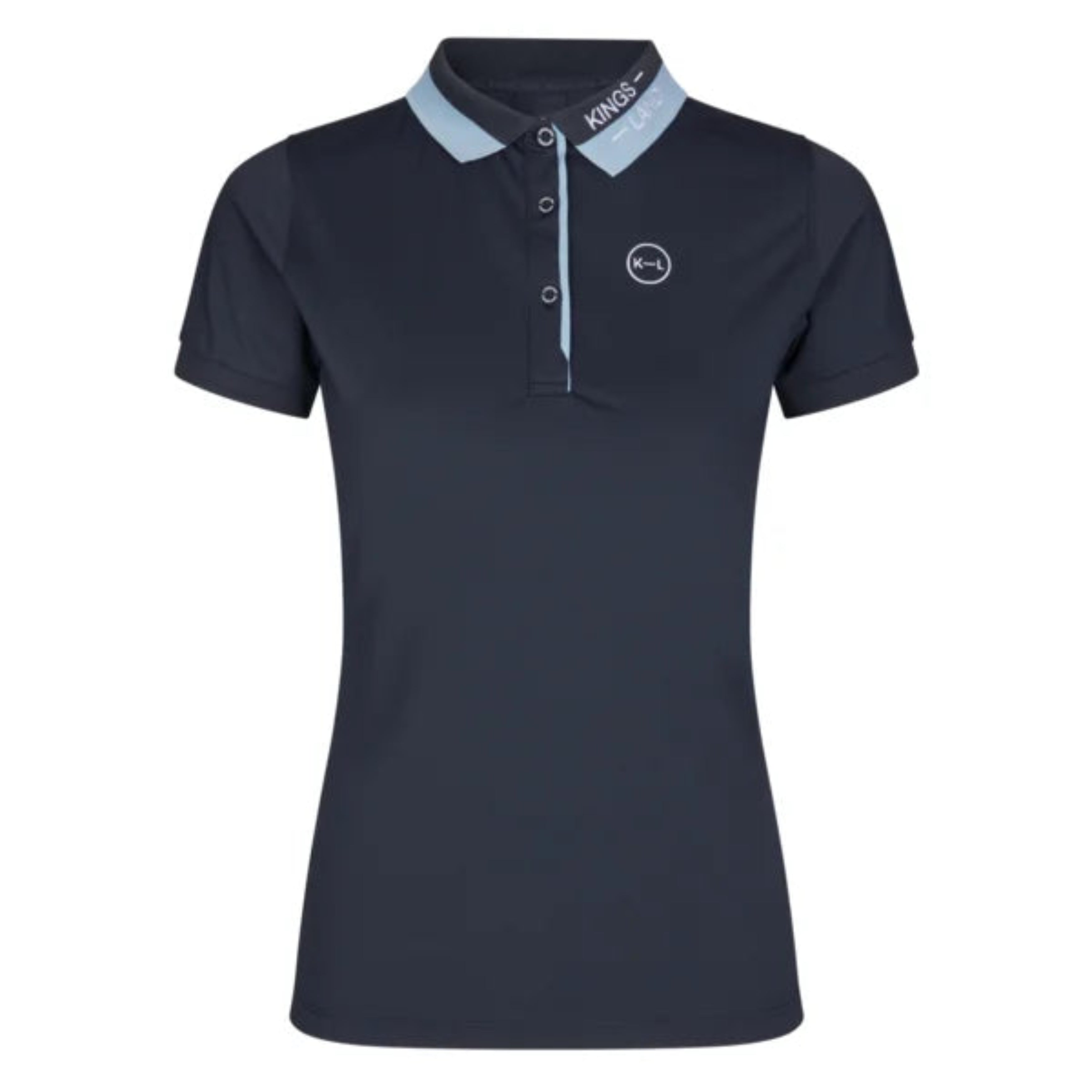 Kingsland Harriet Pique T- Shirt - Navy