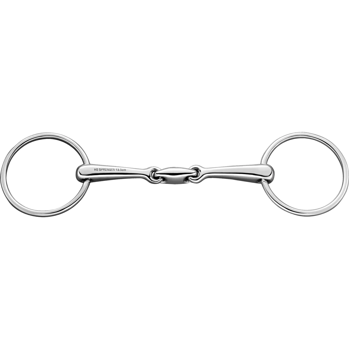 Herman Sprenger Max Control bradoon 12mm m. 70mm Ringe