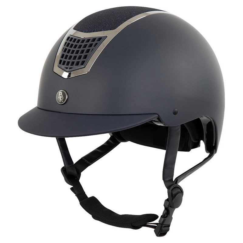 BR Lambda Ridehjelm M. Glitter Top - Navy/Gunmetal