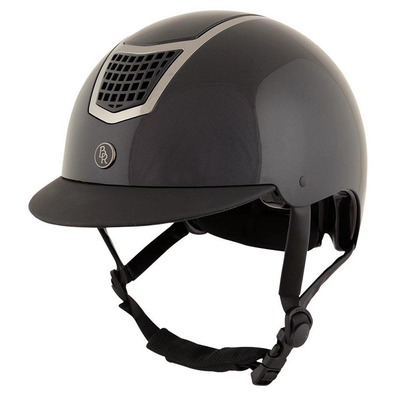 BR Lambda Glossy Ridehjelm - Sort