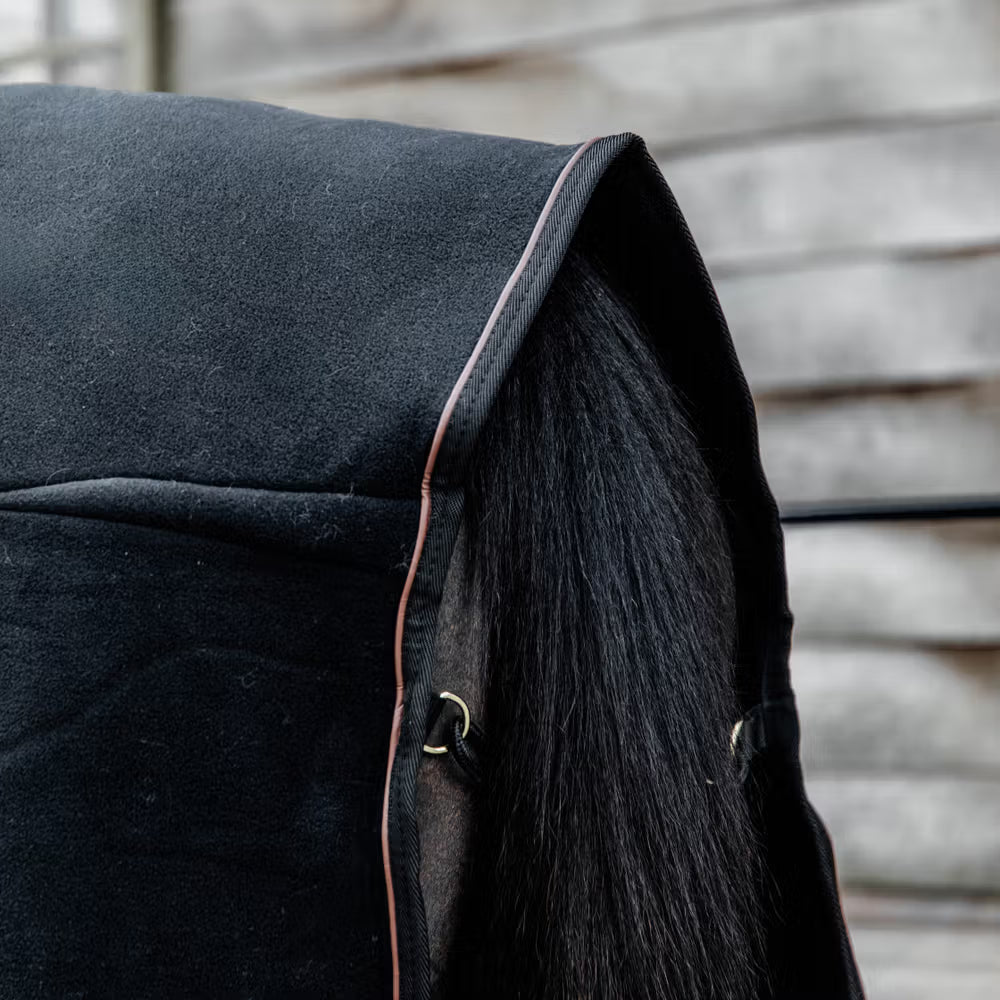 Kentucky Heavy Fleecedækken - sort