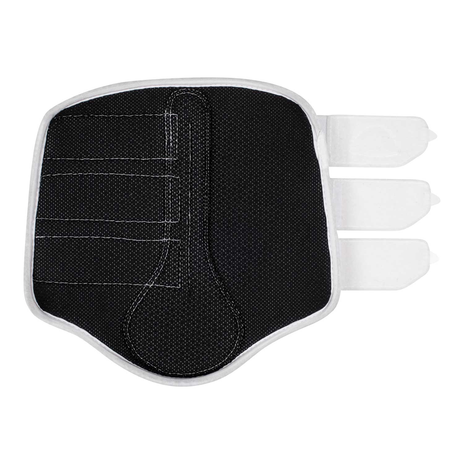 Acavallo Perforeret Neopren Gamache Bagben - Hvid
