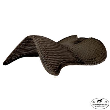 Acavallo Gel Pad m. Bagløft - Sort