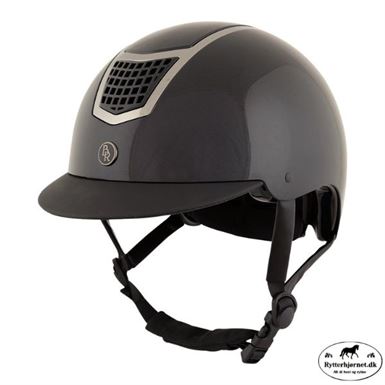 BR Lambda Glossy Ridehjelm - Sort