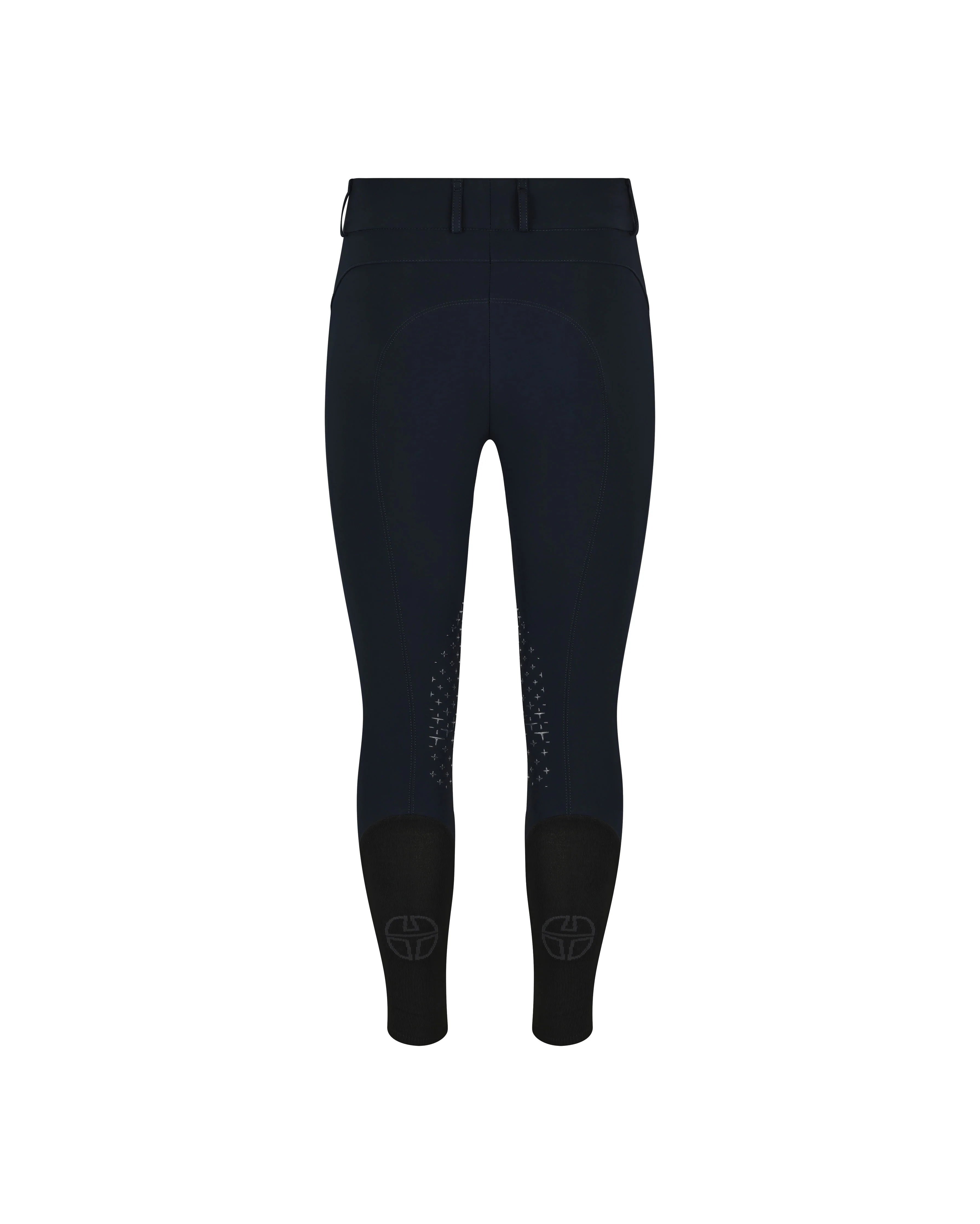 Trolle Projects Star Cut Hight Waist Ridebuks M. Knægrip - Sort