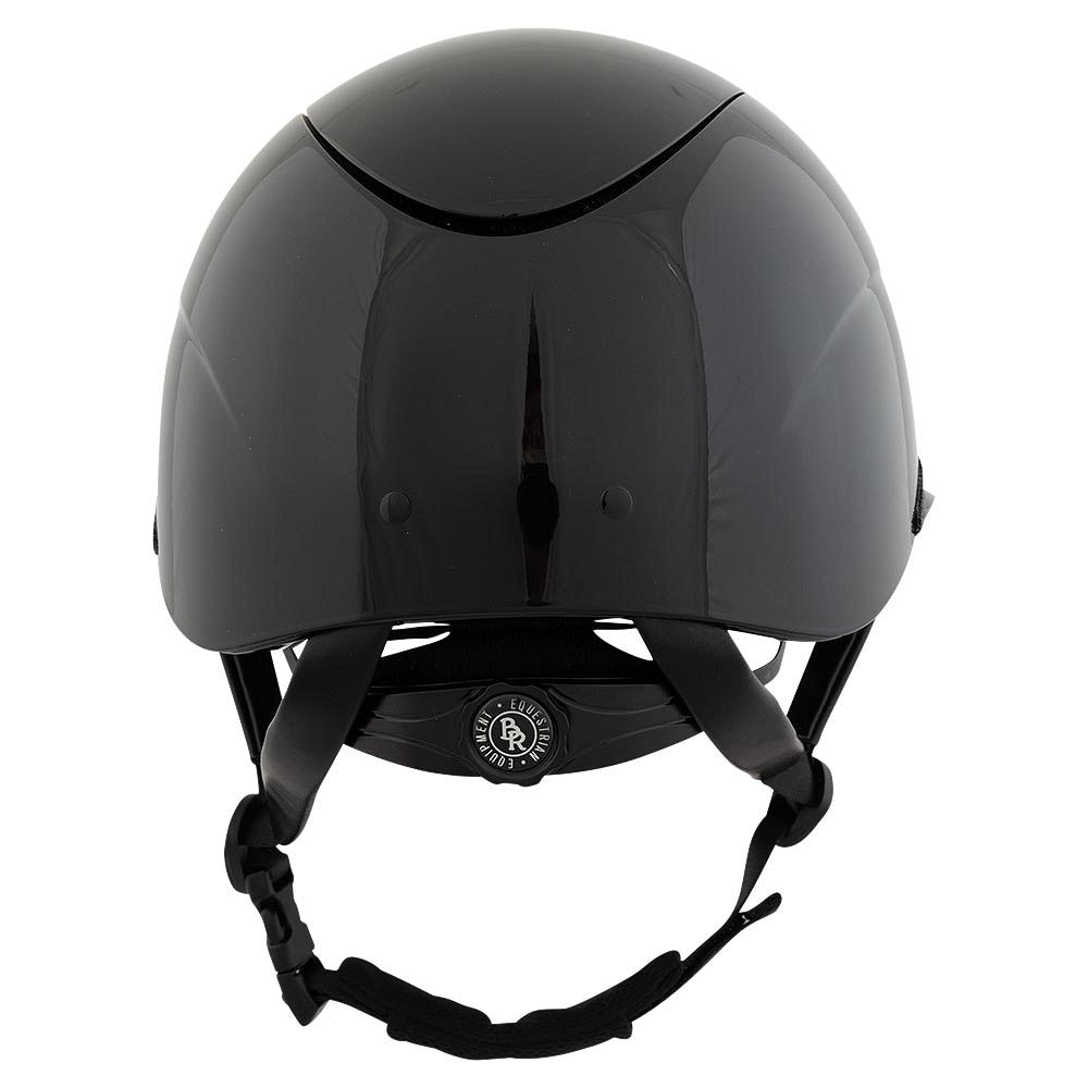 BR Theta Radiant Glossy Ridehjelm - Sort