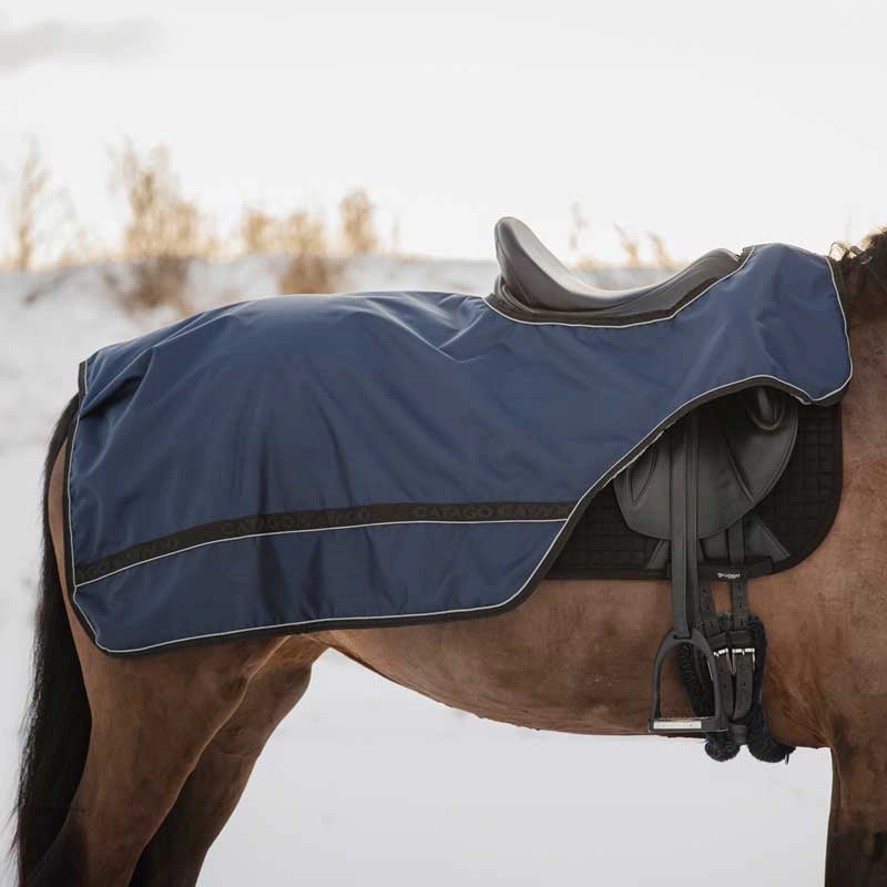 Catago Becca 840D Ridedækken - Navy