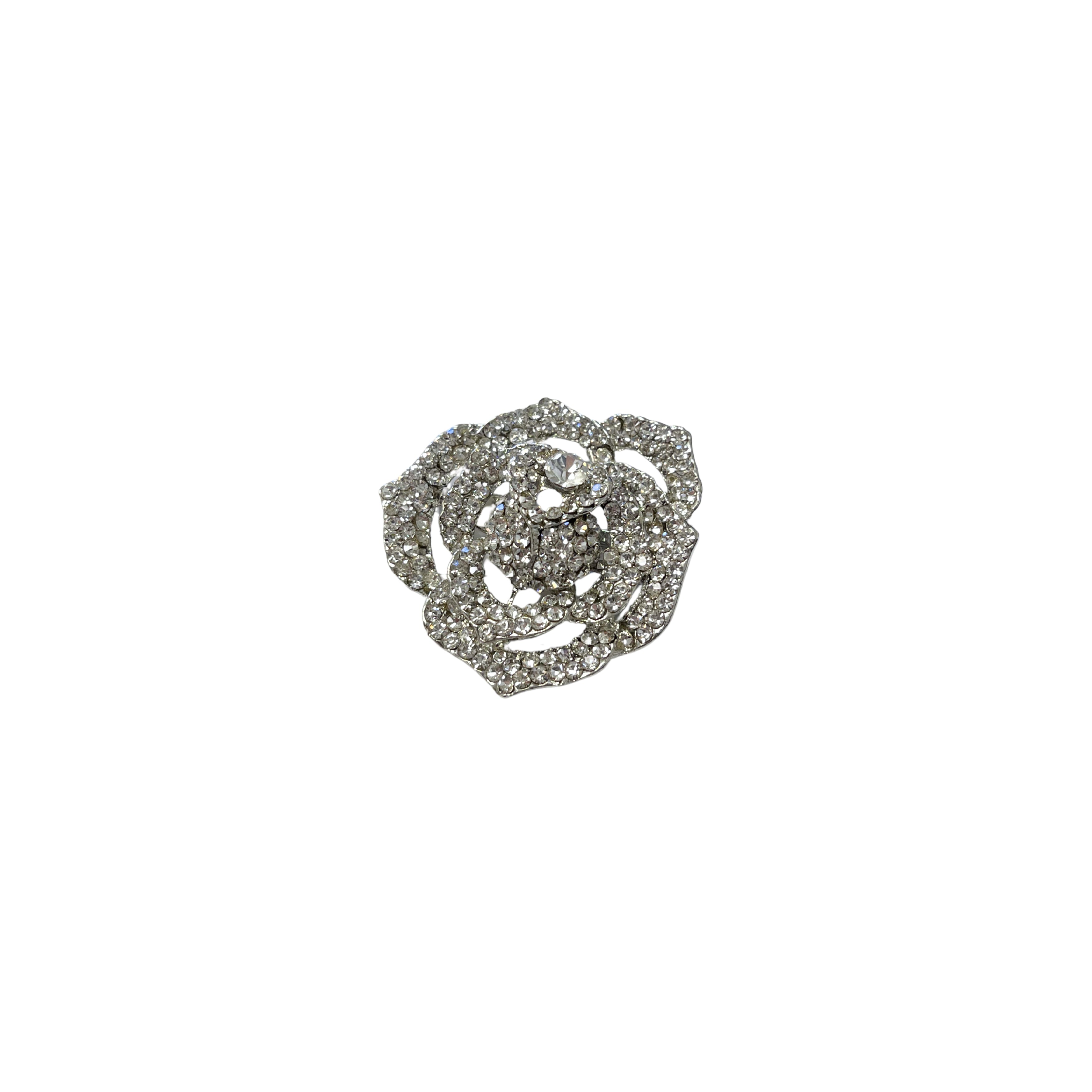 Broche m. Krystaller
