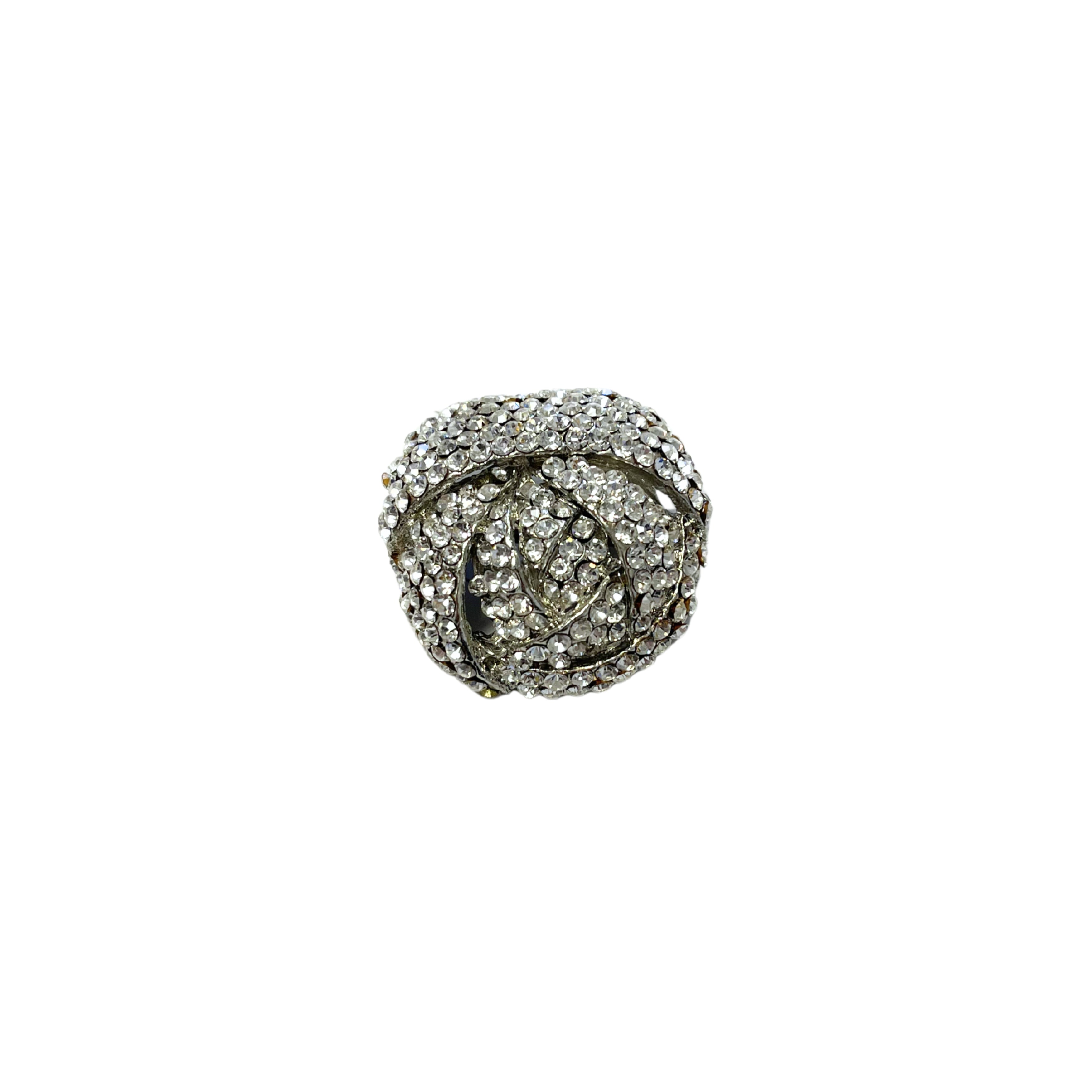 Broche m. Krystaller