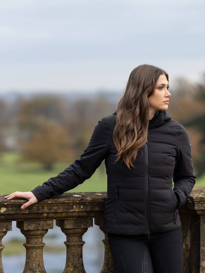 LeMieux Brooke Vandtæt Hybrid Jakke - Sort