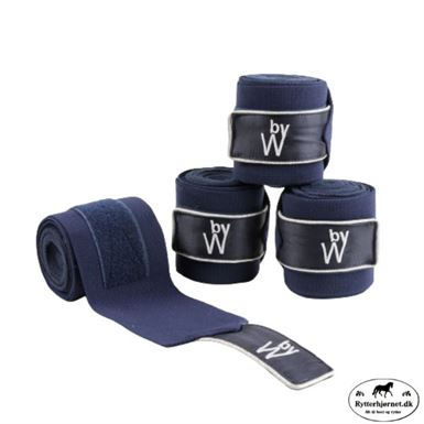 ByWeber Sport Elastik/Fleecebandager - Navy