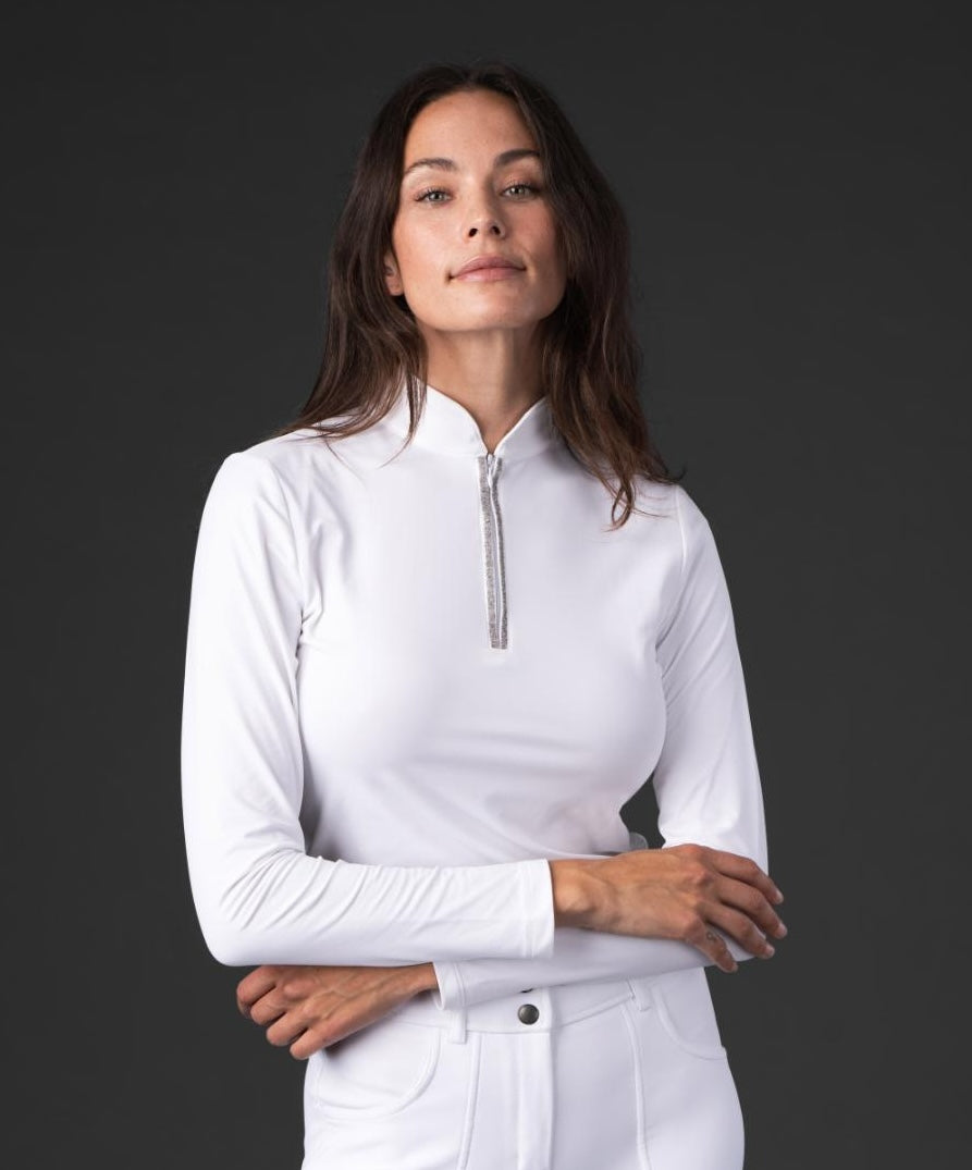 CATAGO Vinica Half-zip Bluse