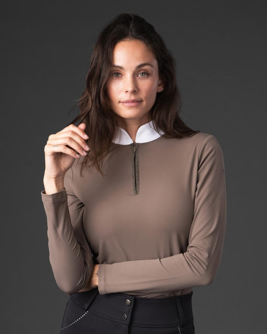 CATAGO Vinica Half-zip Bluse