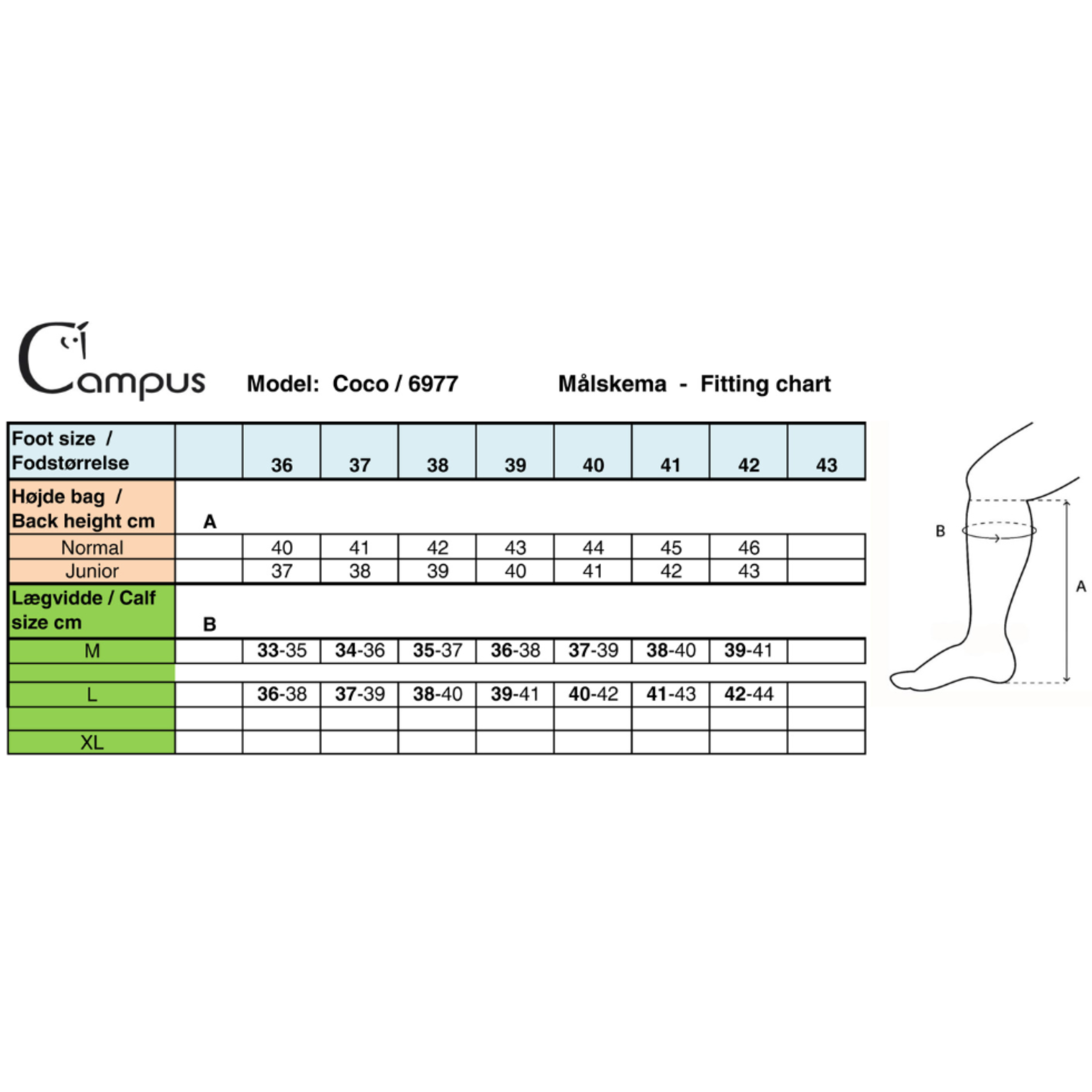 Campus Coco Outdoor Ridestøvle M. Uldfoer - Sort