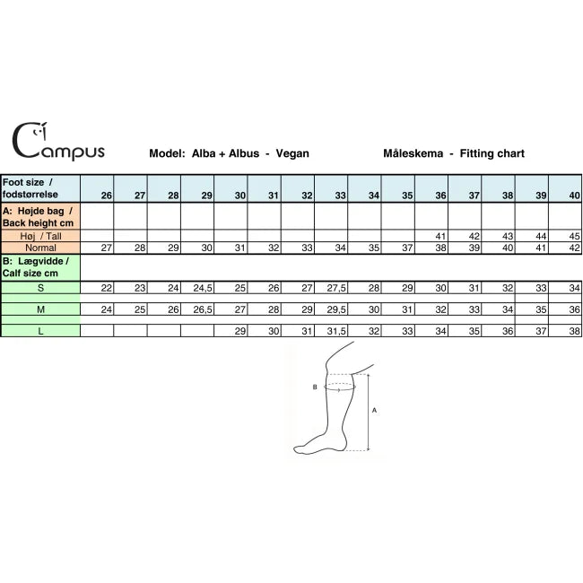 Campus Albus Børne Kunstlæder Ridestøvle