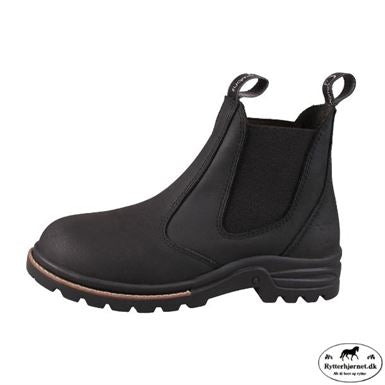Wellington Sikkerheds Jodhpur - Sort Oilskind