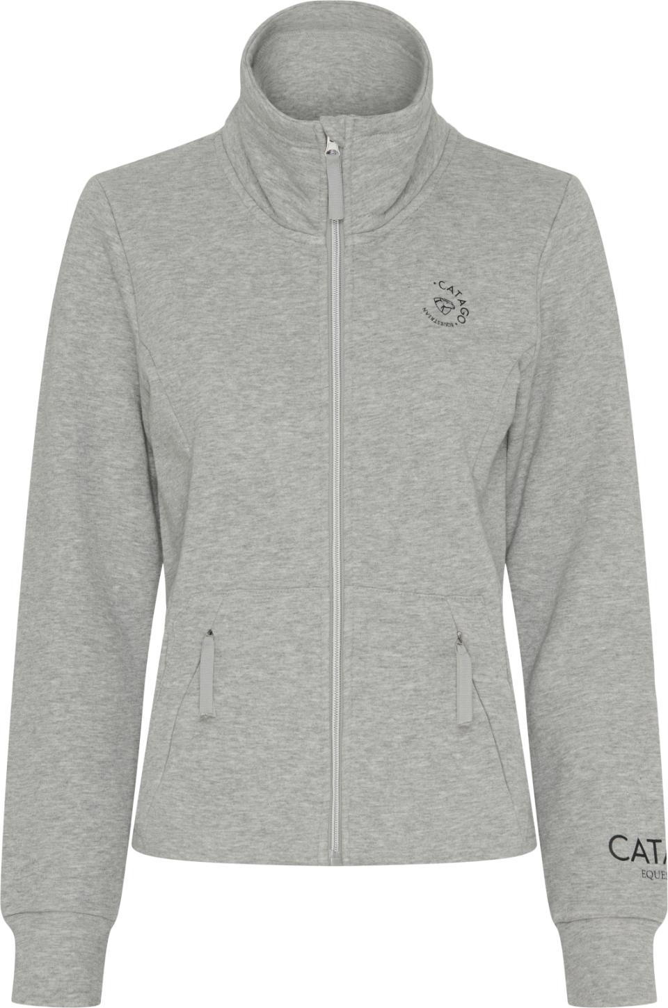Catago Benja Zip Cardigan - Grå