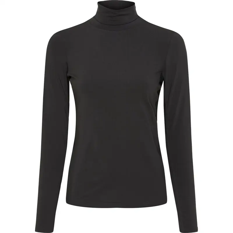 Catago Peggy Langærmet Bluse - Asphalt