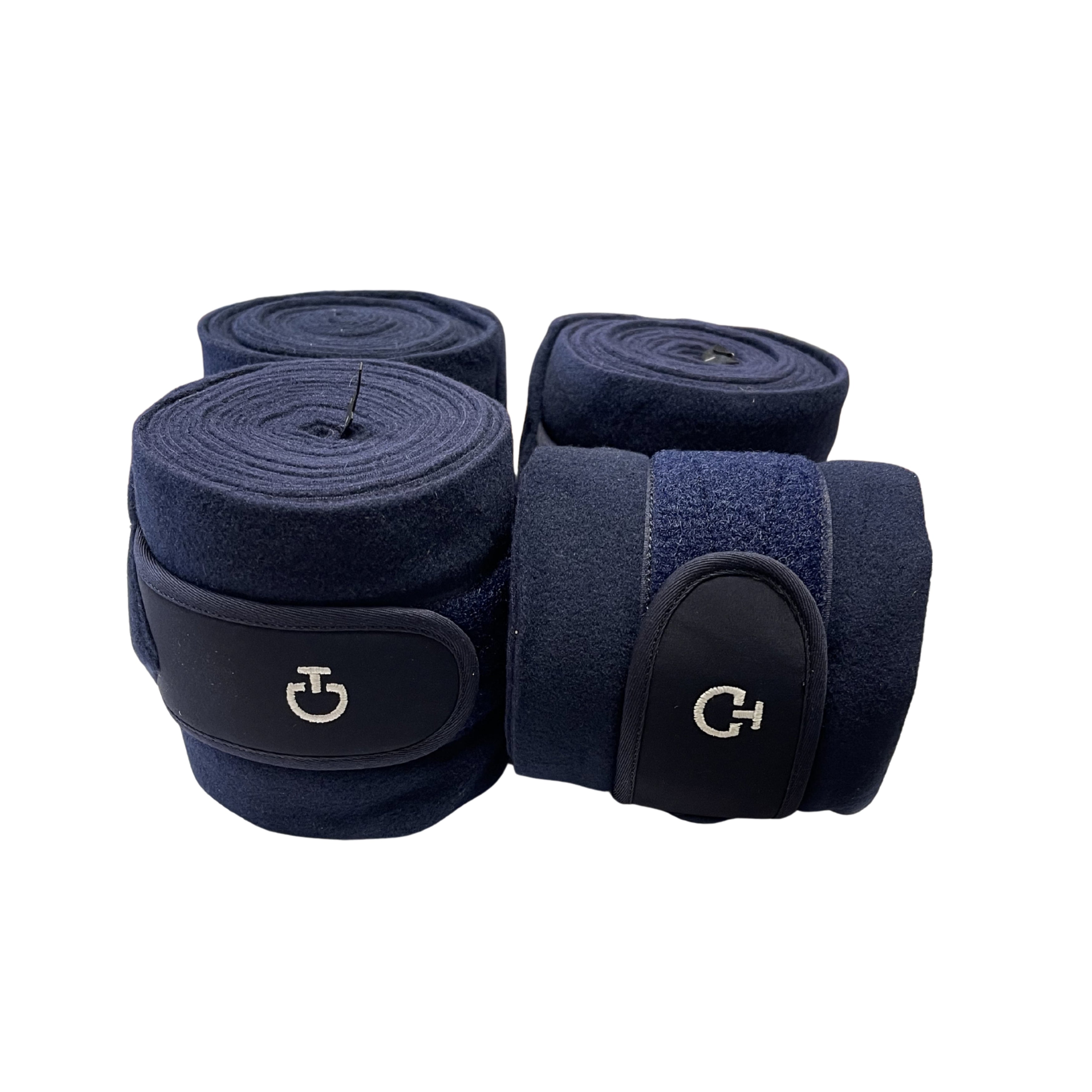 Cavalleria Toscana 4 Tech Fleece bandage 4-Pak - Navy