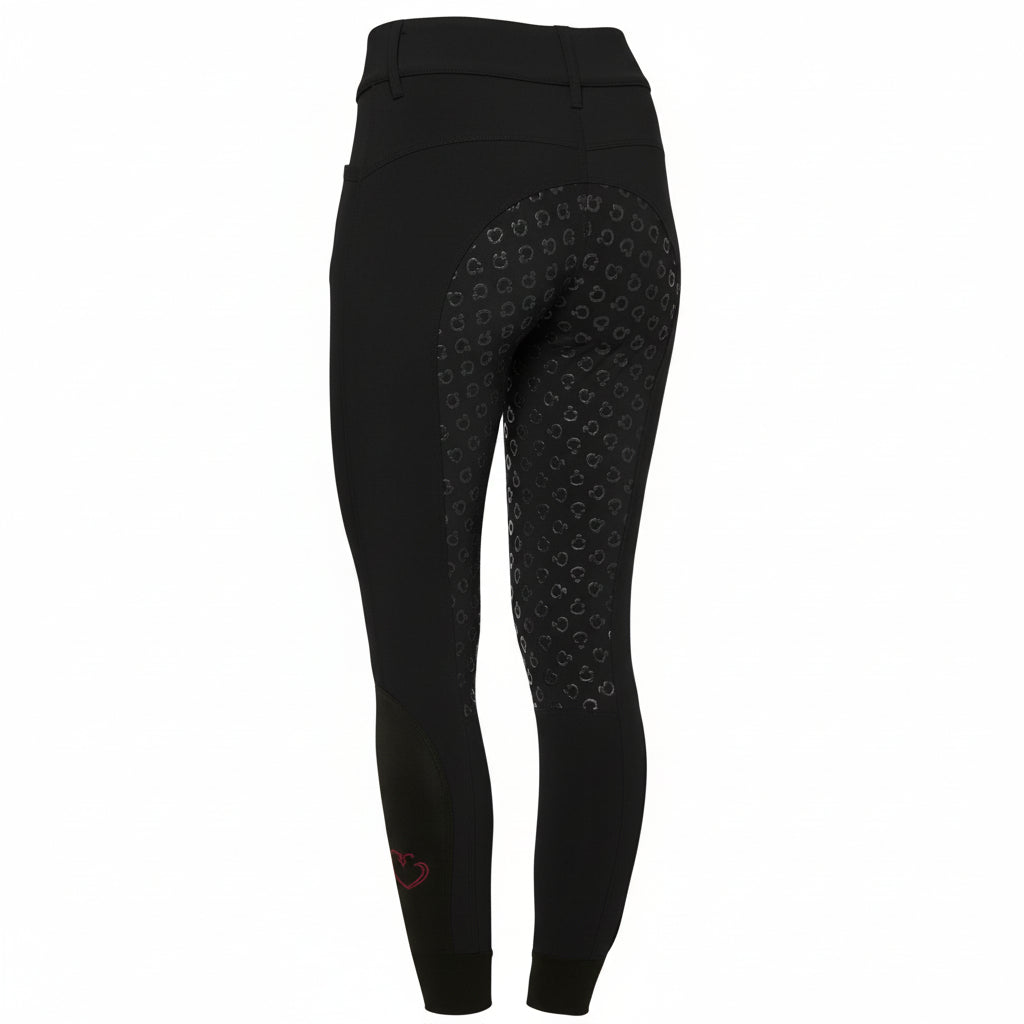 Cavalleria Toscana American FuldGrip Vinter Ridebukser - Sort