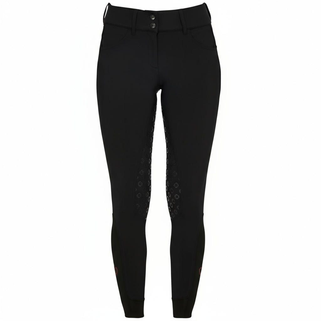 Cavalleria Toscana American FuldGrip Vinter Ridebukser - Sort