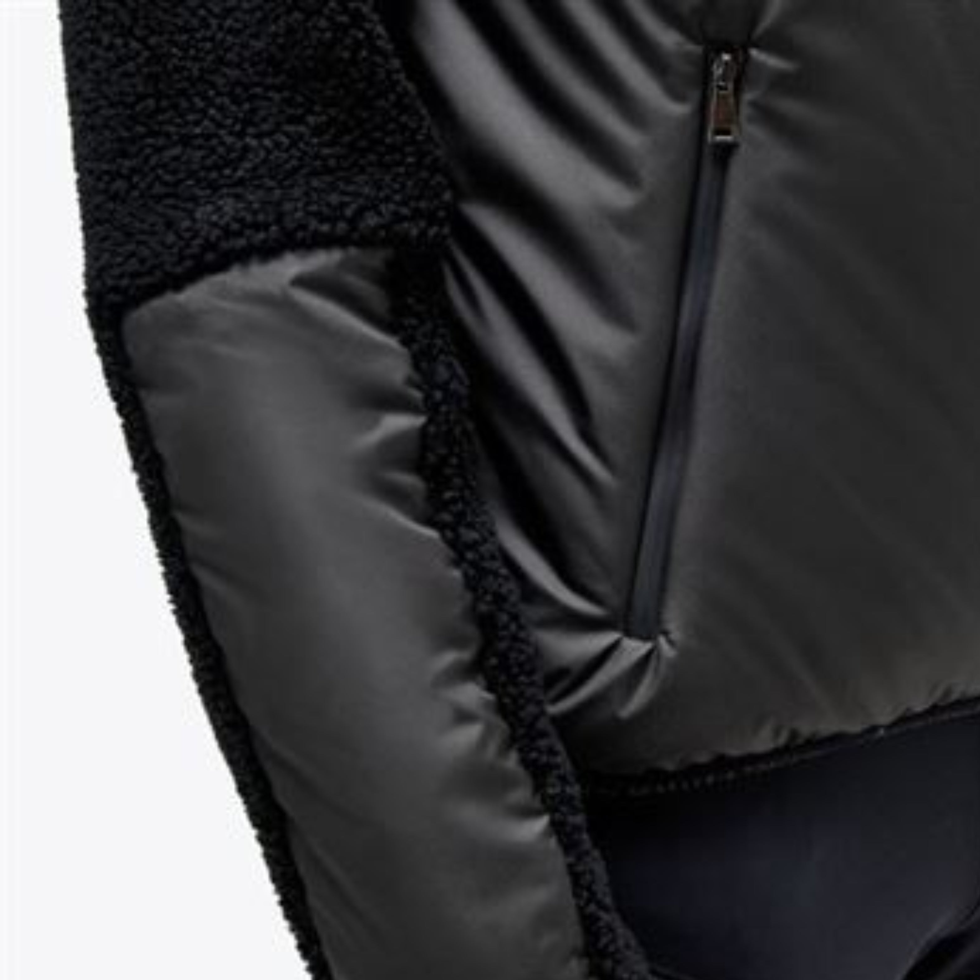 Cavalleria Toscana Academy Nylon/Fleece Jakke Til Herre - Sort