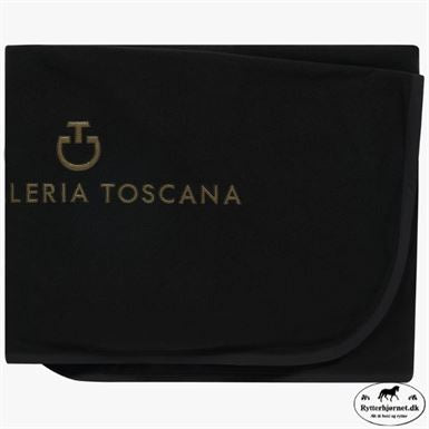 Cavalleria Toscana Air Fleecetæppe - Sort/Guld
