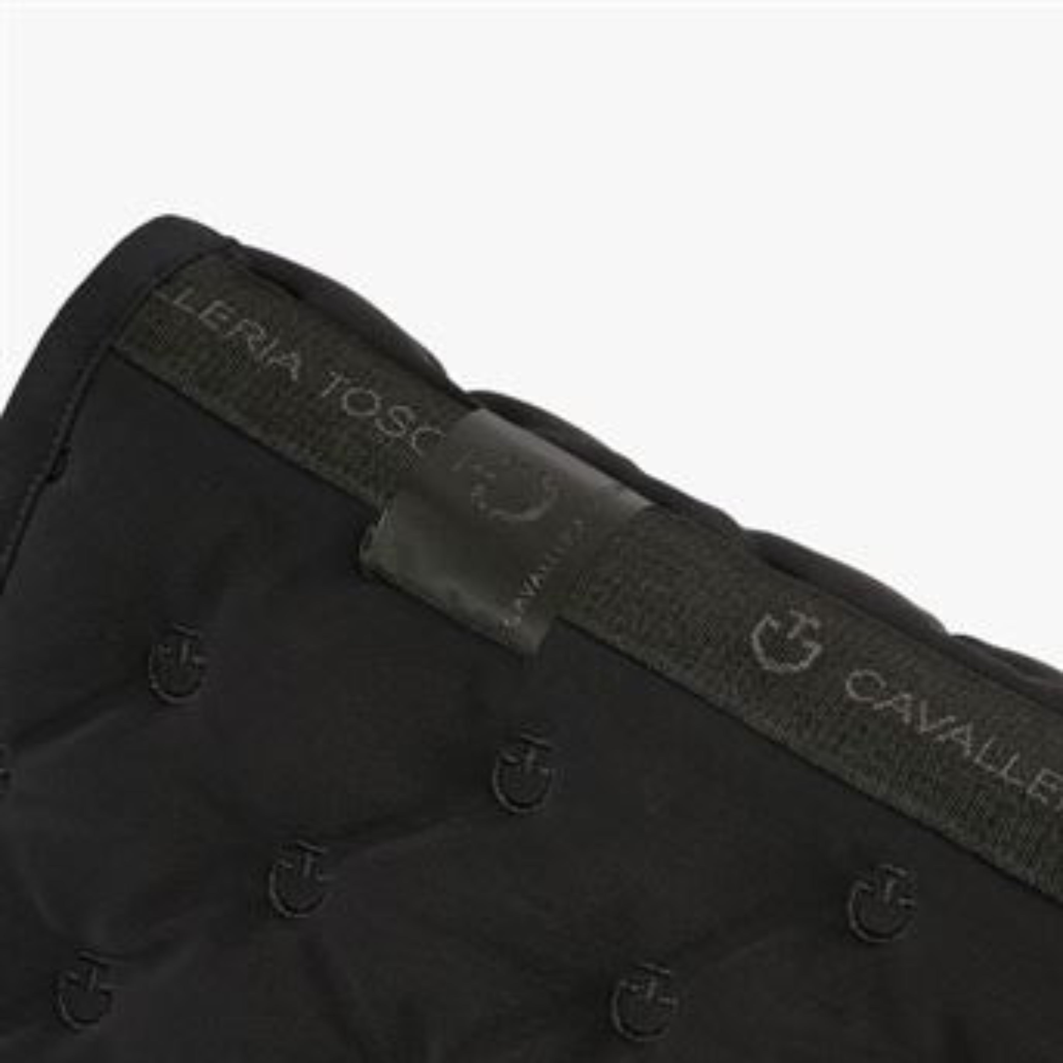 Cavalleria Toscana All-Over Embroidery Dressurunderlag - Sort