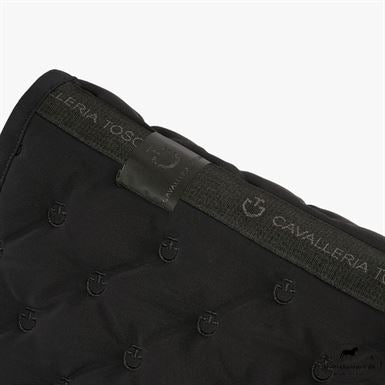 Cavalleria Toscana All-Over Embroidery Dressurunderlag - Sort