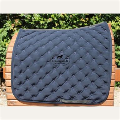 Cavalleria Toscana All-Over Embroidery Dressurunderlag - Navy