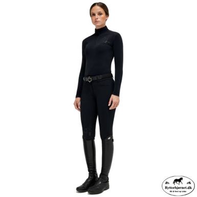 Cavalleria Toscana Academy Jersey Fleece Træningspolo - Sort